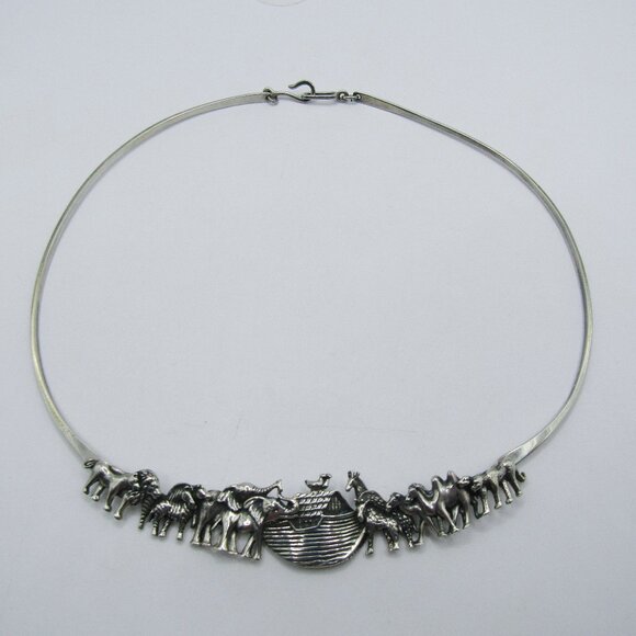 Kabana 925 Silver Noah's Ark Chocker